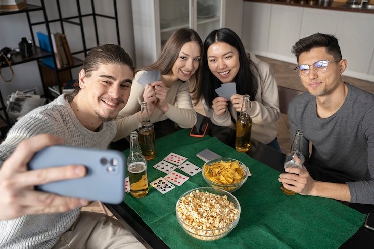 Bonanza Gold live dealer table with multiple camera angles