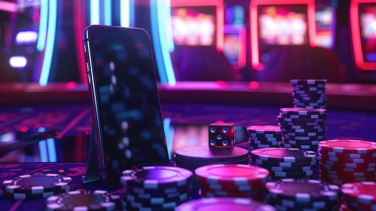 Multi-game dashboard showing slot, live casino, and sports tabs